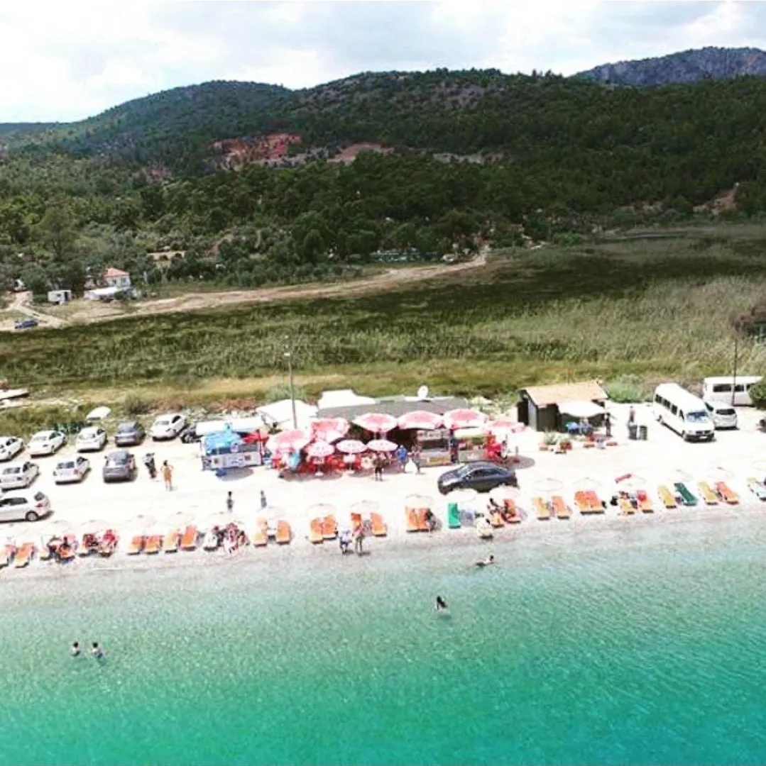 Luxury tent Akbuek Garden Beach Camping Mugla