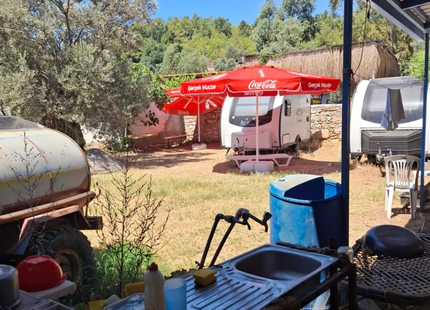 Luxury tent Akbuek Garden Beach Camping Mugla